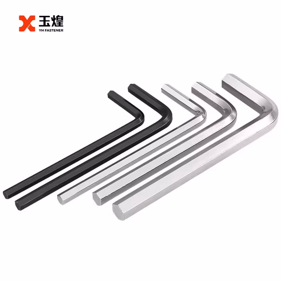 Carbon Steel Flat/Ball Point Allen Key with T-Handle Wrenches Kits for Socket Screw Furniture