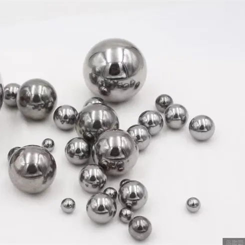 Large High Precision Small 6.35mm AISI 304 316 420 440 Nail Polish Solid Bearing Chrome Carbon Stainless Steel Rotary Cleaning Valve Steel Balls
