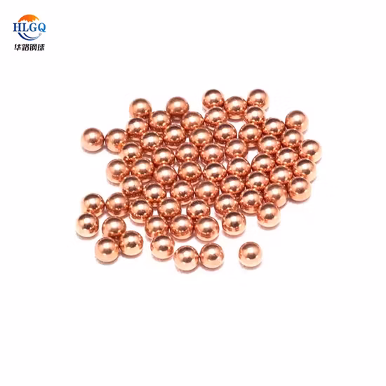 Wholesale 4mm 6mm 8mm 10mm 99% Pure Solid 20mm Solid Large Brass Ball Copper Ball